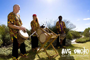 Cape Town Beat-it drum quartet